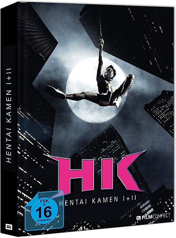 Hentai Kamen - Super Hero - Film 1&2 [Limited Edition, Mediabook, 2 Discs] DVD