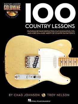 100 Country Lessons: Guitar Lesson Goldmine Series - Johnson, Chad