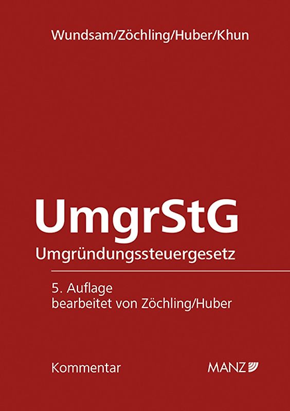 Umgründungssteuergesetz UmgrStG