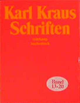 Schriften in den suhrkamp taschenbüchern. Zweite Abteilung. Acht Bände in Kassette
