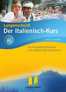 Langenscheidt Der Italienisch-Kurs - Set mit 3 Büchern und 8 Audio-CDs. Der komplette Sprachkurs zum erfolgreichen Selbstlernen