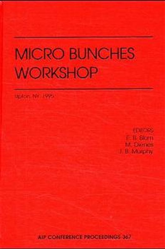 Micro Bunches Workshop