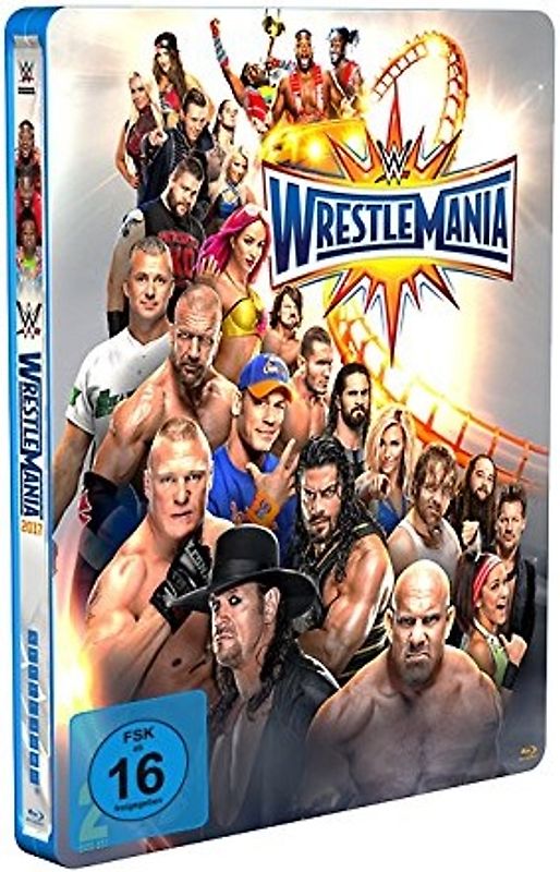 Wrestlemania 33 [2 Discs, Steelbook] Blu-ray Disc