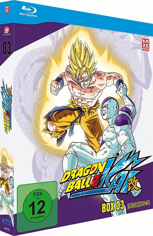 Dragonball Z Kai: Box 3 - Episoden 36-54 [2 Discs] Blu-ray Disc