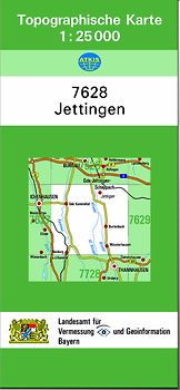 TK25 7628 Jettingen