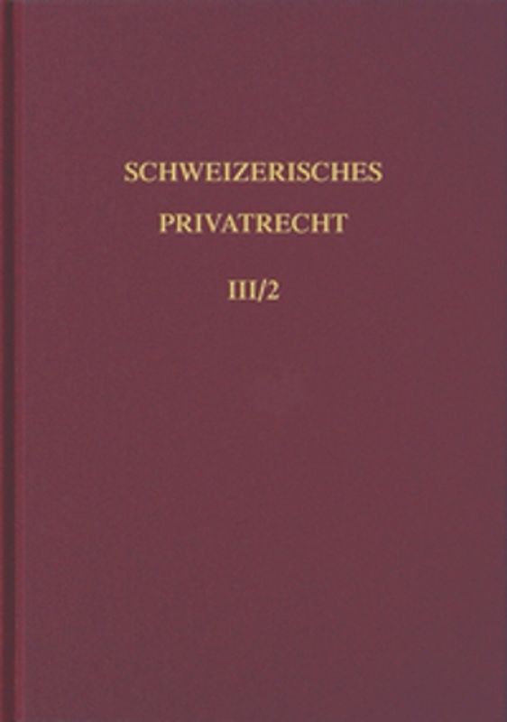 Bd. III/2: Familienrecht. Zweiter Teilband