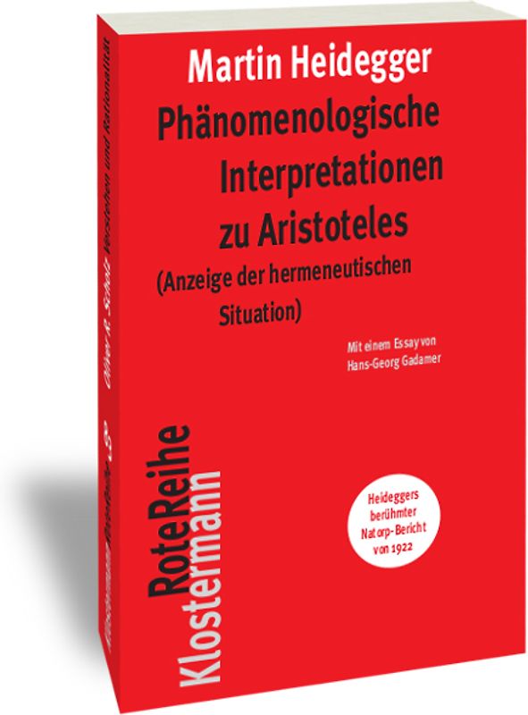 Phänomenologische Interpretationen zu Aristoteles