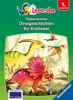 Leserabe Sonderausgaben - Rabenstarke Dinogeschichten für Erstleser