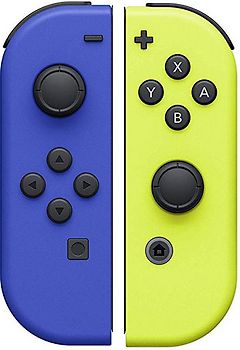 Nintendo Switch Joy Con Set Mandos azul amarillo