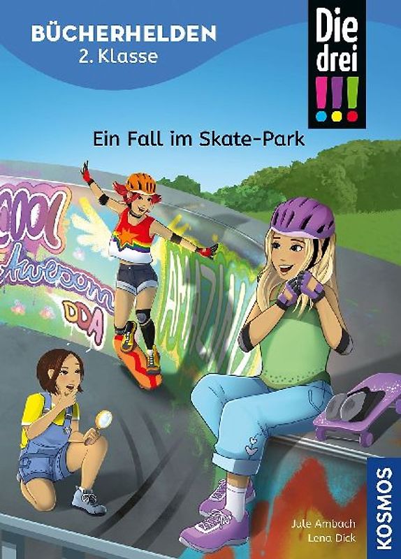 Die drei !!!, Bücherhelden 2. Klasse, Ein Fall im Skate-Park