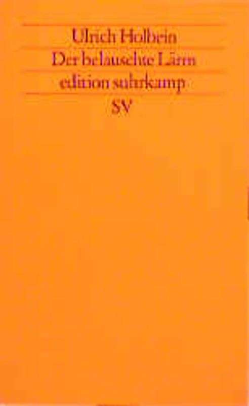 Der belauschte Lärm