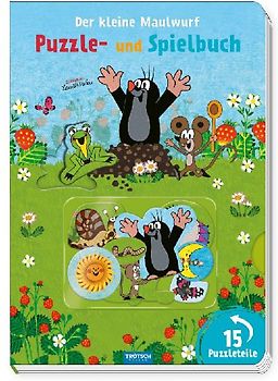 Trötsch Der kleine Maulwurf Puzzle- und Spielbuch Pappenbuch