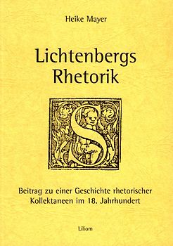 Lichtenbergs Rhetorik