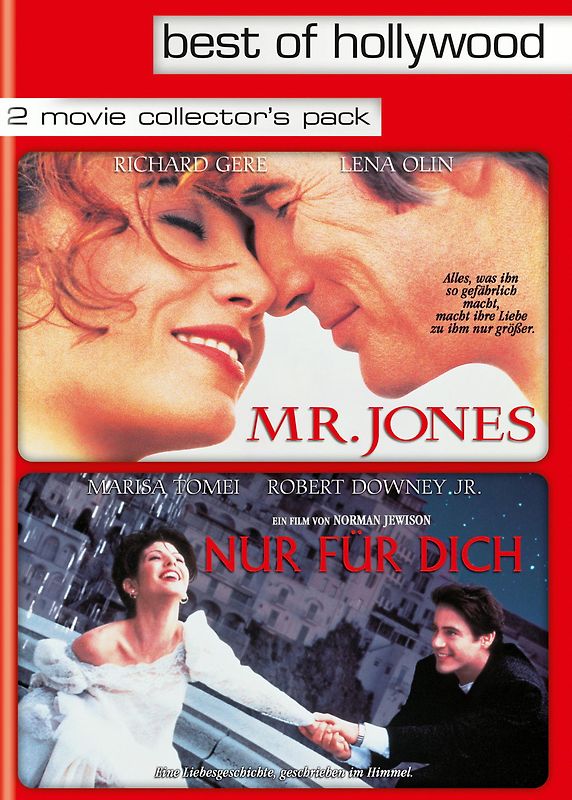 Mr. Jones/Nur für Dich - Best of Hollywood [2 DVDs] DVD