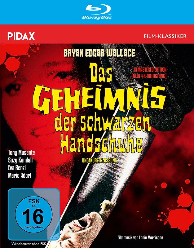 Bryan Edgar Wallace: Das Geheimnis der schwarzen Handschuhe [Remastered Edition] Blu-ray Disc