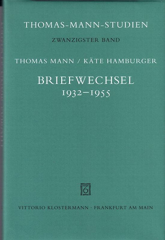 Briefwechsel 1932-1955