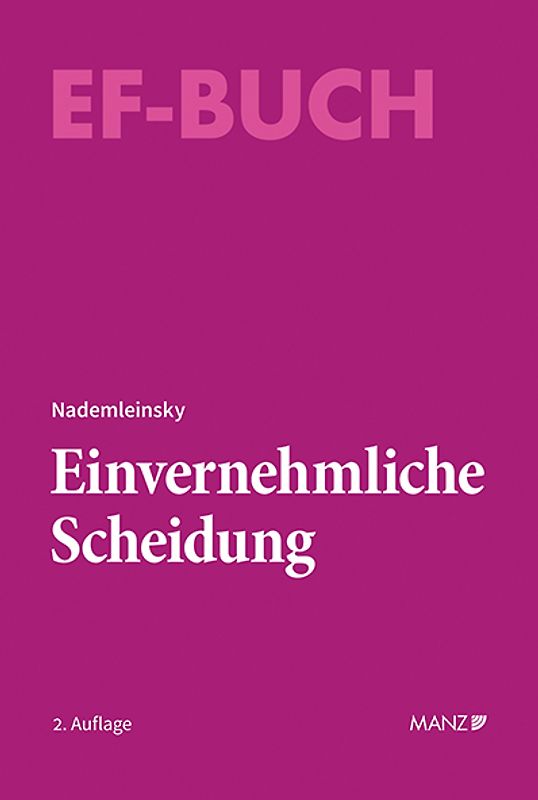 Einvernehmliche Scheidung
