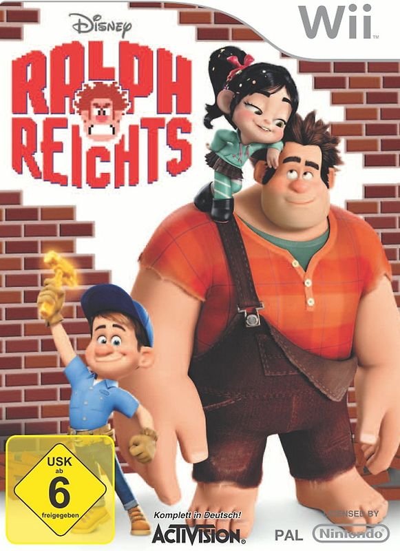 Disney Ralph Reichts Nintendo Wii