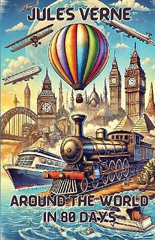 Around The World In 80 Days(Illustrated)