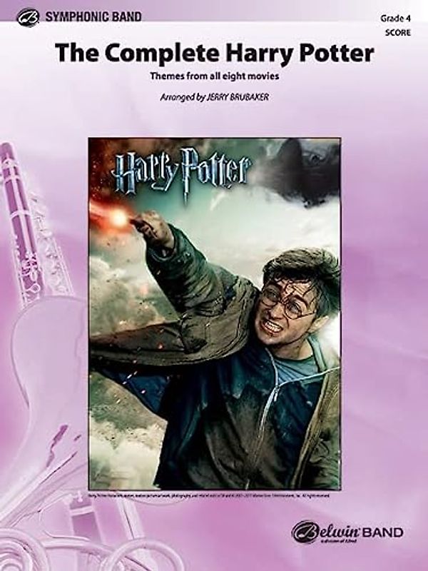 The Complete Harry Potter: Themes from All Eight Movies, Conductor Score (Pop Symphonic Band)