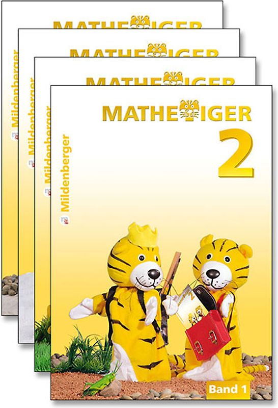 Mathetiger 2, Jahreszeiten-Bände, Klasse 2 · Erstausgabe