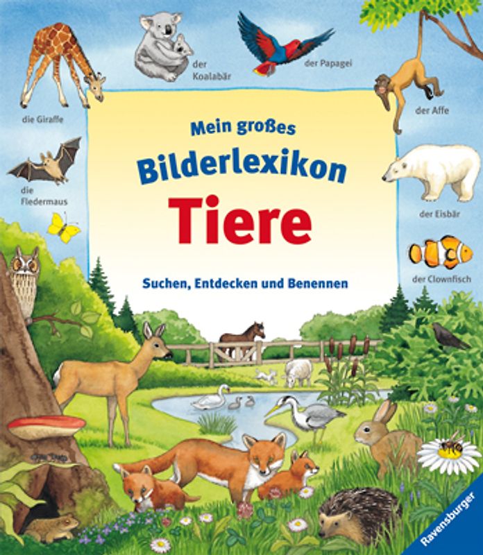 Mein großes Bilderlexikon Tiere
