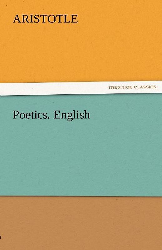 Poetics. English