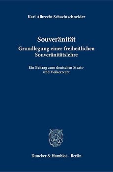 Souveränität.