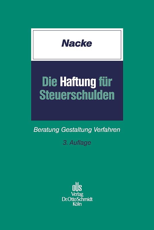 Die Haftung für Steuerschulden