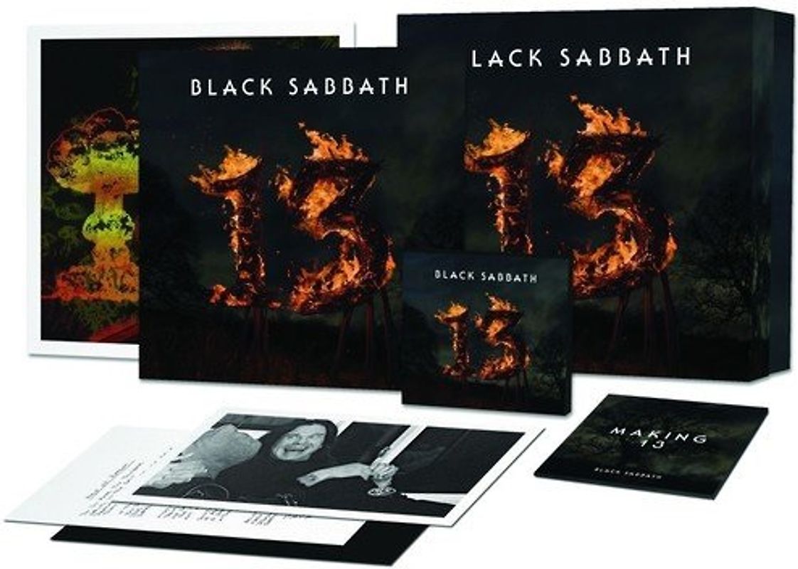 Black Sabbath - 13 [2 CDs, Super Deluxe Edition, inkl. 2 Vinyls, DVD & 13 Fotos]