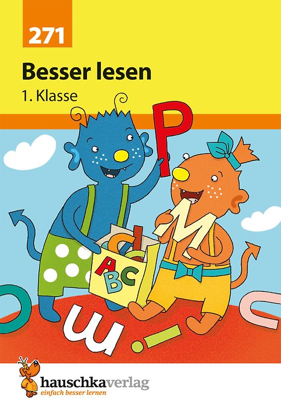 Besser lesen 1. Klasse, A5- Heft