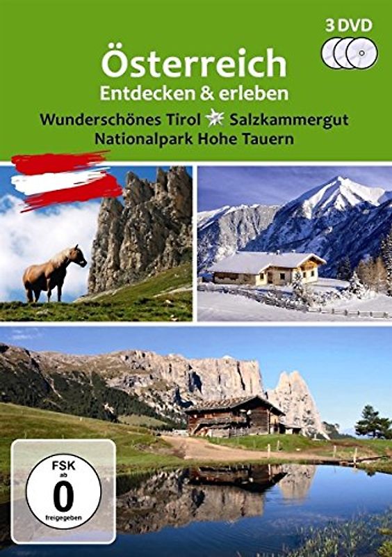 Österreich entdecken und erleben [3 DVDs] DVD