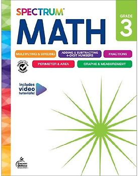 Spectrum Math Workbook, Grade 3
