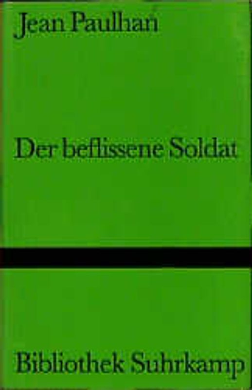 Der beflissene Soldat