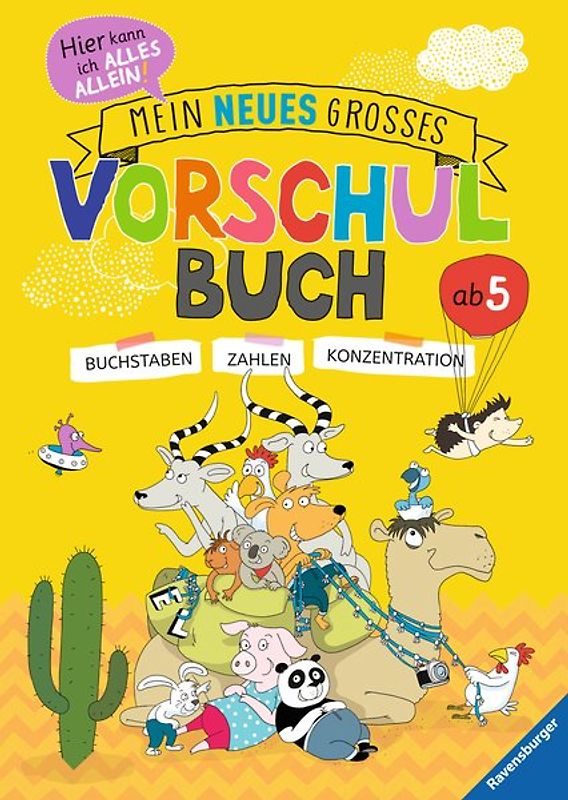 Mein neues großes Vorschulbuch