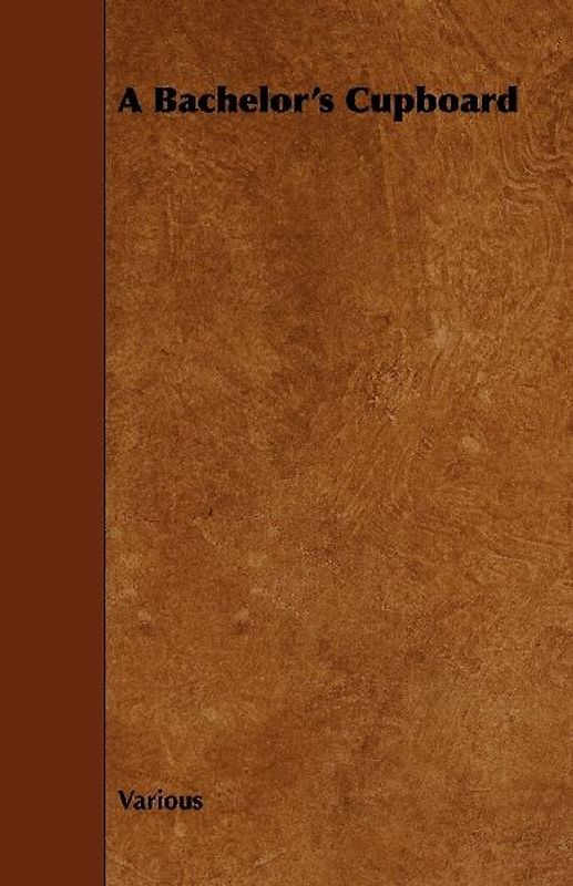 A Bachelor's Cupboard