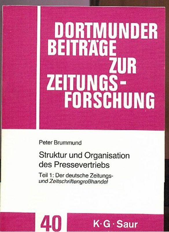 Der deutsche Zeitungs- und Zeitschriftengroßhandel