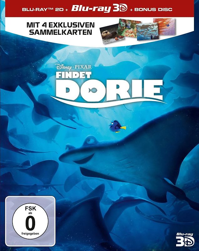 Findet Dorie 3D [3 Discs] 3D Blu-ray Disc