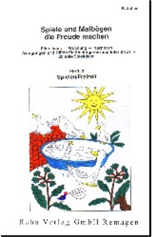 Spiele und Malbögen die Freude machen. Elternhaus - Wohnung - Nachbarn...