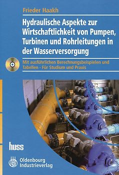 Hydraulische Aspekte zur Wirtschaftlichkeit von Pumpen, Turbinen und Rohrleitungen in der Wasserversorgung