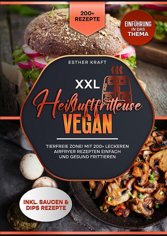 XXL Heißluftfritteuse Vegan