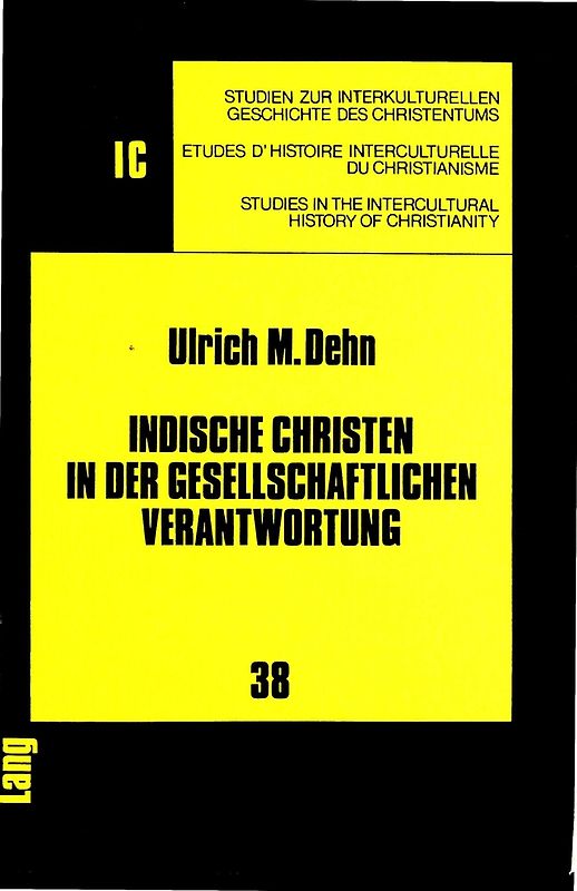 Indische Christen in der gesellschaftlichen Verantwortung