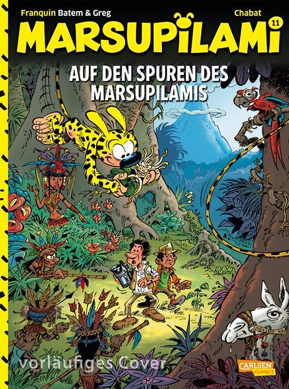 Marsupilami 11: Auf den Spuren des Marsupilamis - Der Comic zum Film