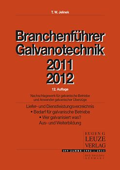Branchenführer Galvanotechnik 2011/2012