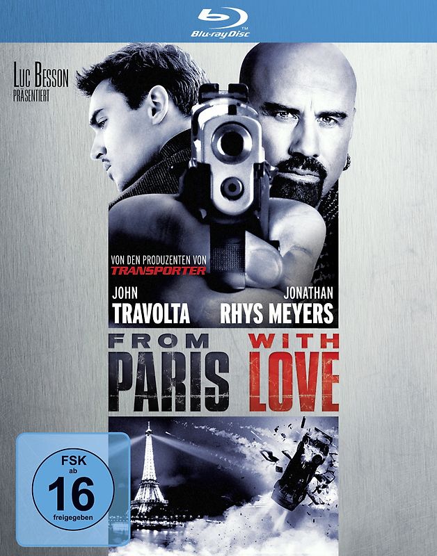 From Paris with Love [Steelbook, Limited Edition] Blu-ray Disc