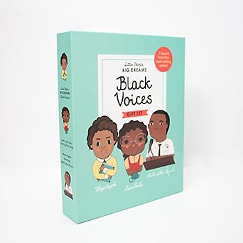 Little People, BIG DREAMS: Black Voices: 3 books from the best-selling series! Maya Angelou - Rosa Parks - Martin Luther King Jr.