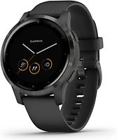 Garmin Vivoactive 4s 40 mm noir et bracelet en silicone noir