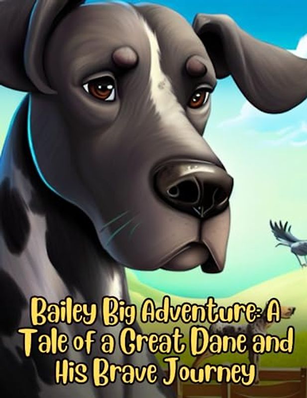 Bailey Big Adventure - A Tale of a Great Dane and His Brave Journey: Short Story for kids about Great Dane, Perseverance & Self-Confidence I A Motivational Book For kids I Gift for kids.