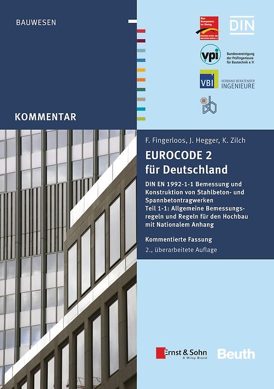 Eurocode 2 für Deutschland - Buch mit E-Book