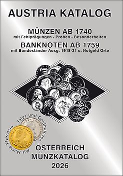 ANK-Muenzkatalog Österreich 2026